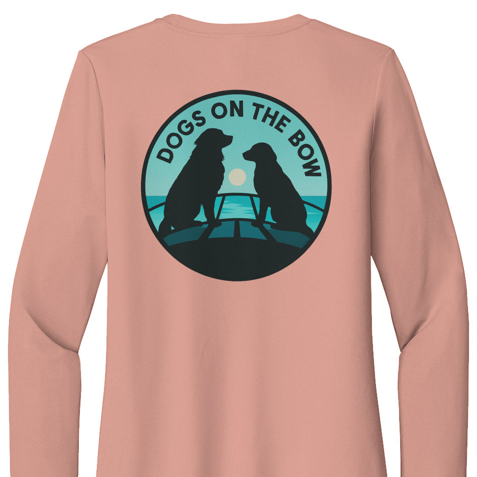 DOB (Aqua) - Womens Posi UV Pro LS Tee