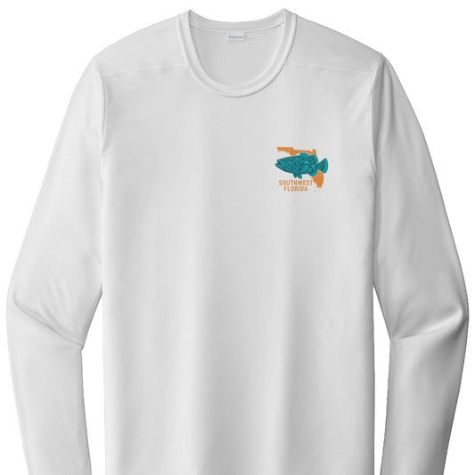 Goliat Grouper Surge - Posi UV Pro LS Tee