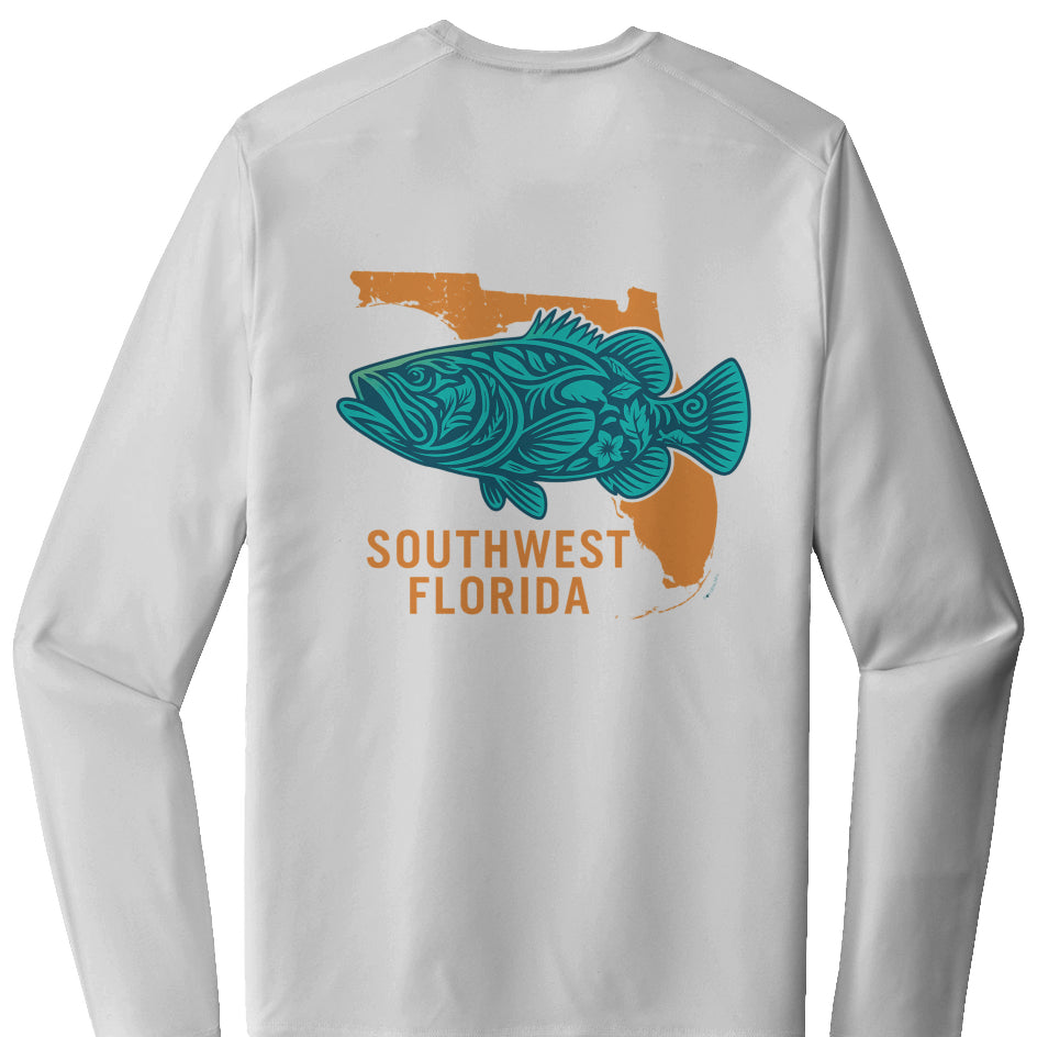 Goliat Grouper Surge - Posi UV Pro LS Tee