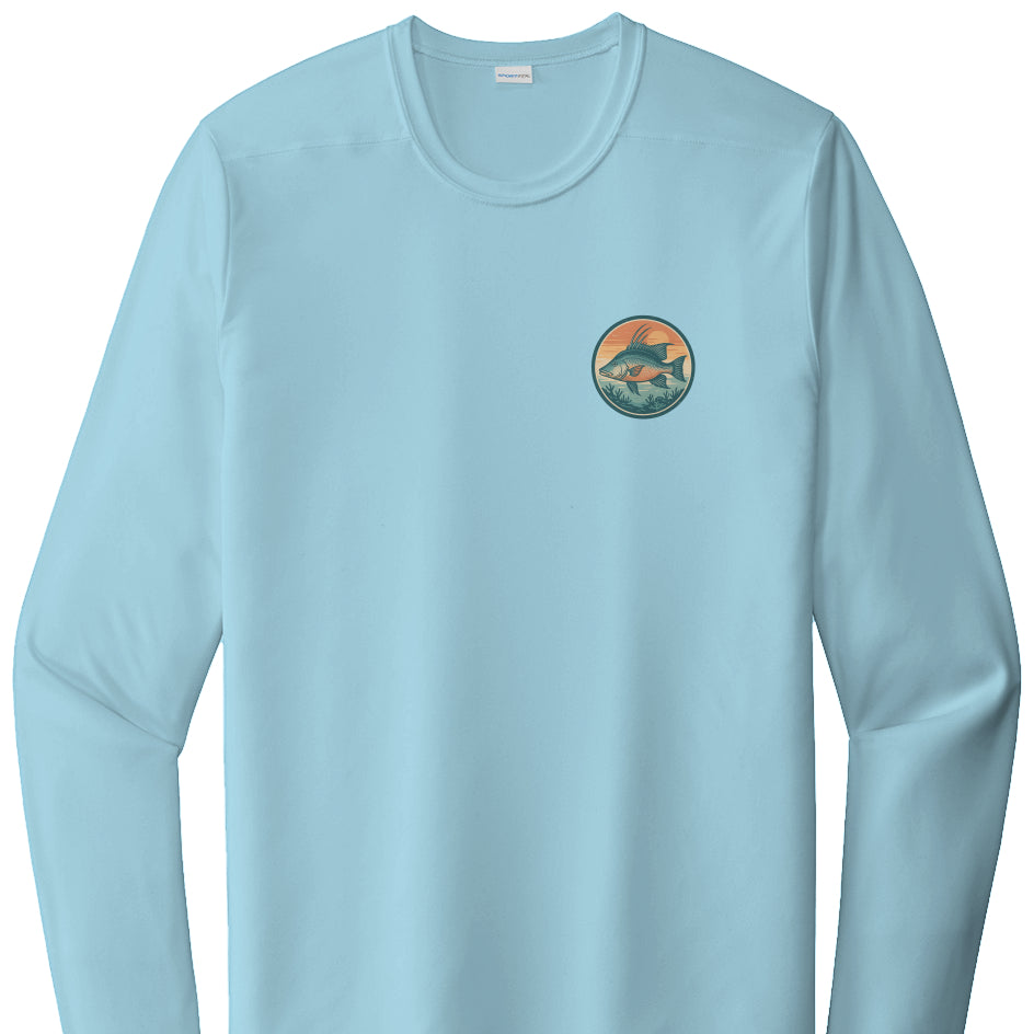 Hogfish at Sunset - Posi UV Pro LS Tee