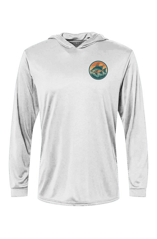 Hogfish at Sunset - Hooded LS Tee