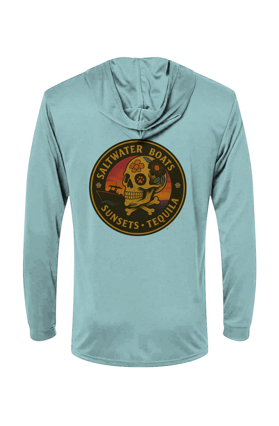 Tequila Series – Saltwater Sunsets and Tequila Night Edition - Hooded LS Tee