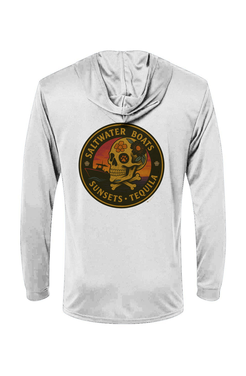 Tequila Series – Saltwater Sunsets and Tequila Night Edition - Hooded LS Tee