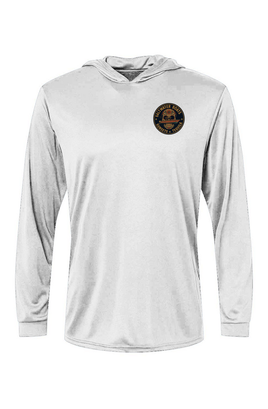 Saltwater Sunsets and Tequila Classic Edition - Hooded LS Tee