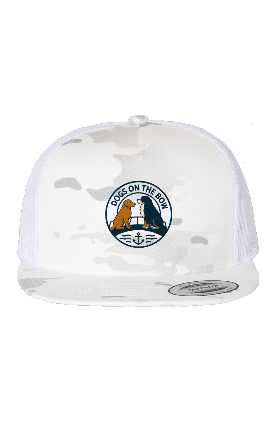 Multicam Alpine/ White Trucker Cap