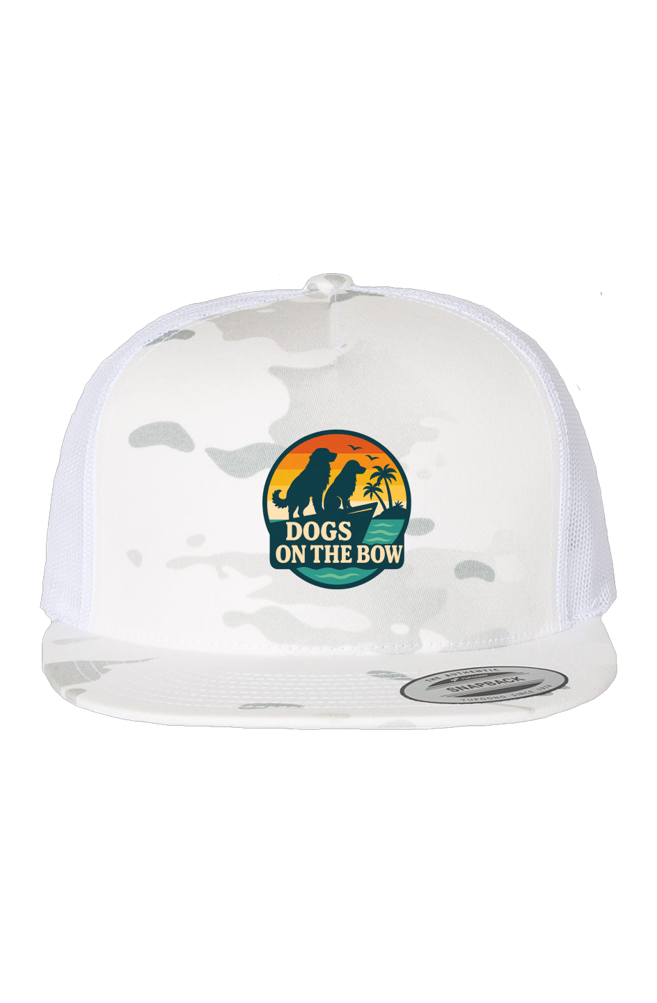 Multicam Alpine/ White Trucker Cap