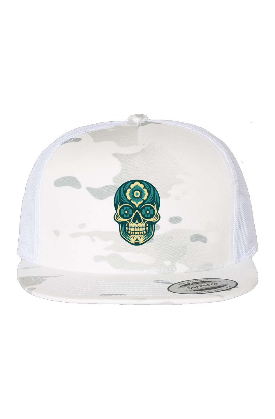 Multicam Alpine/ White Trucker Cap