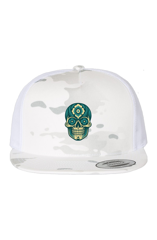 Multicam Alpine/ White Trucker Cap