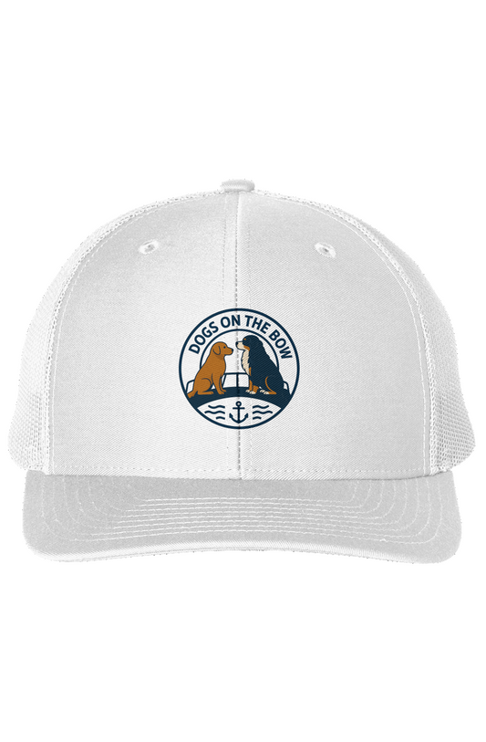 Embroidered - DOB Anchor Snapback Trucker Cap