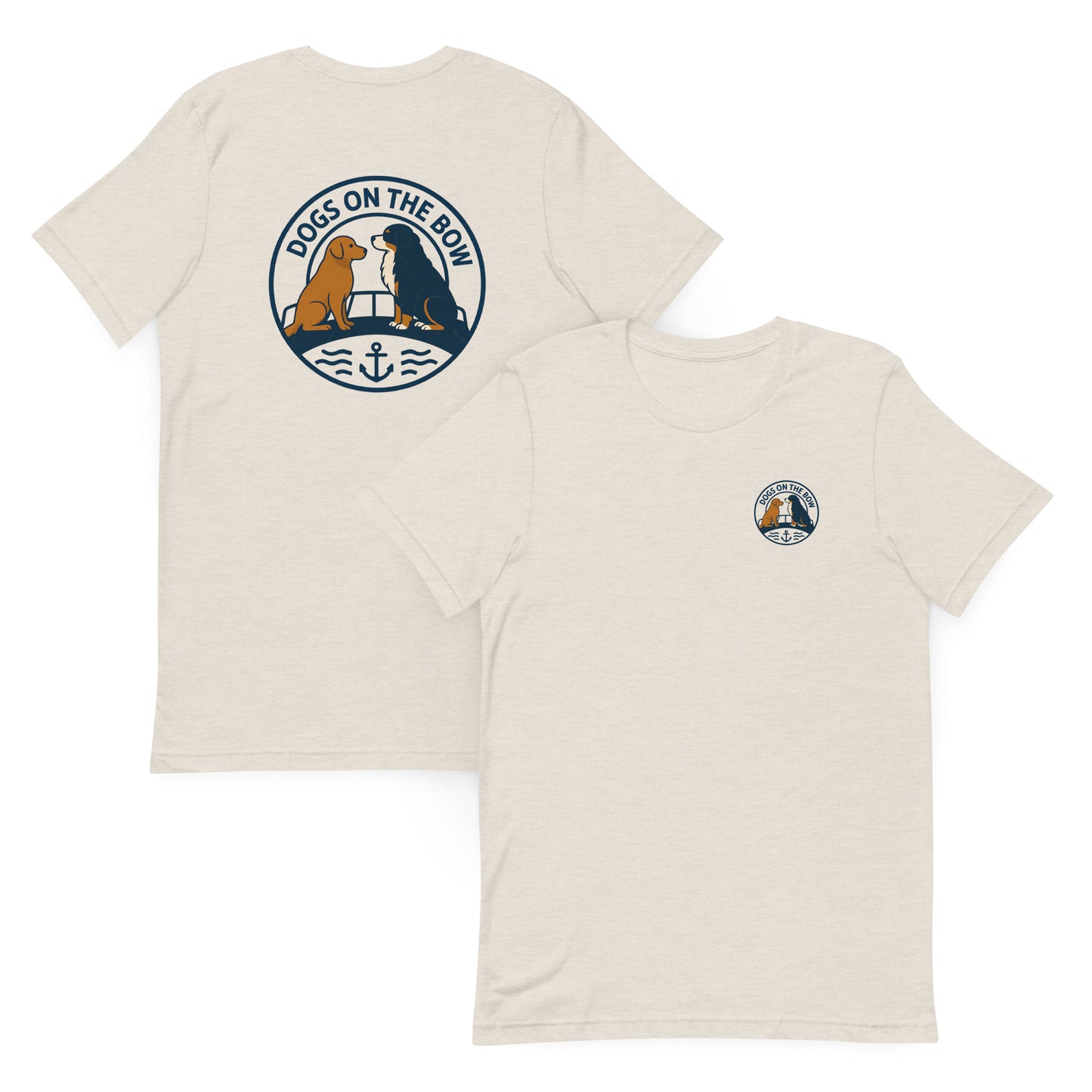 DOB – Anchor Edition The Everyday Coastal Tee (Unisex Crew Neck)