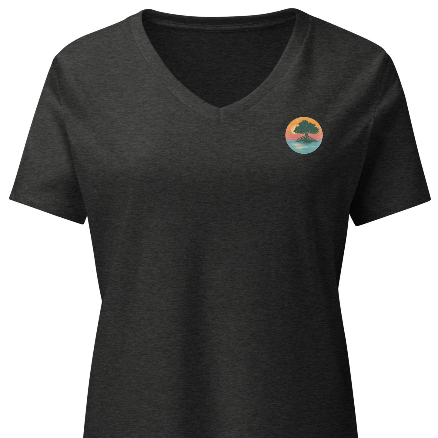 Mangrove Sunset – Women’s Premier Coastal V-Neck