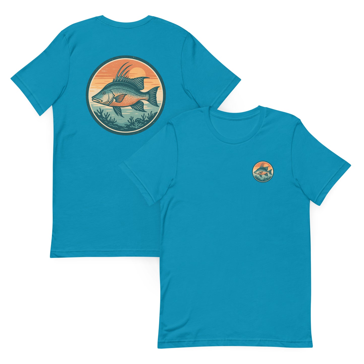 Hogfish at Sunset - The Everyday Coastal Tee (Unisex Crew Neck)