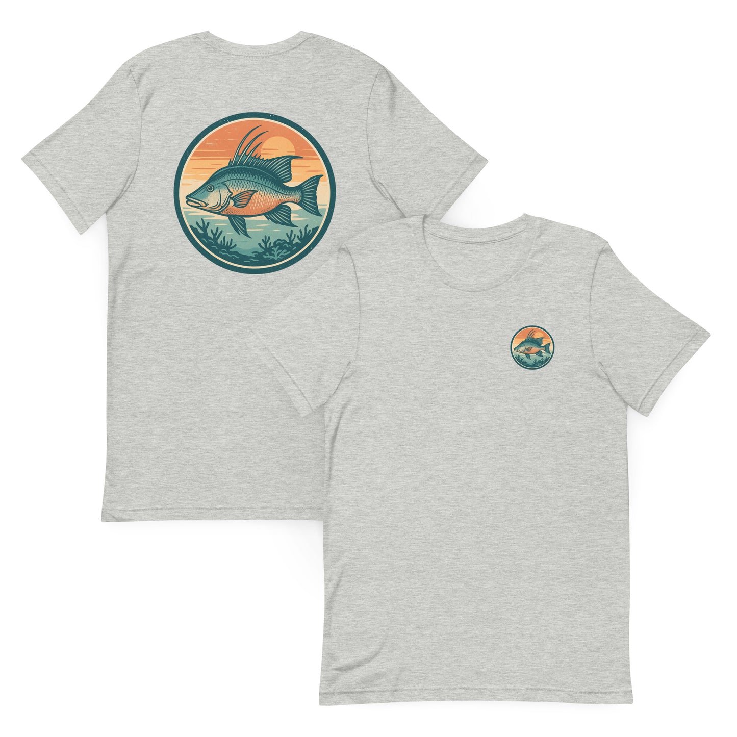 Hogfish at Sunset - The Everyday Coastal Tee (Unisex Crew Neck)