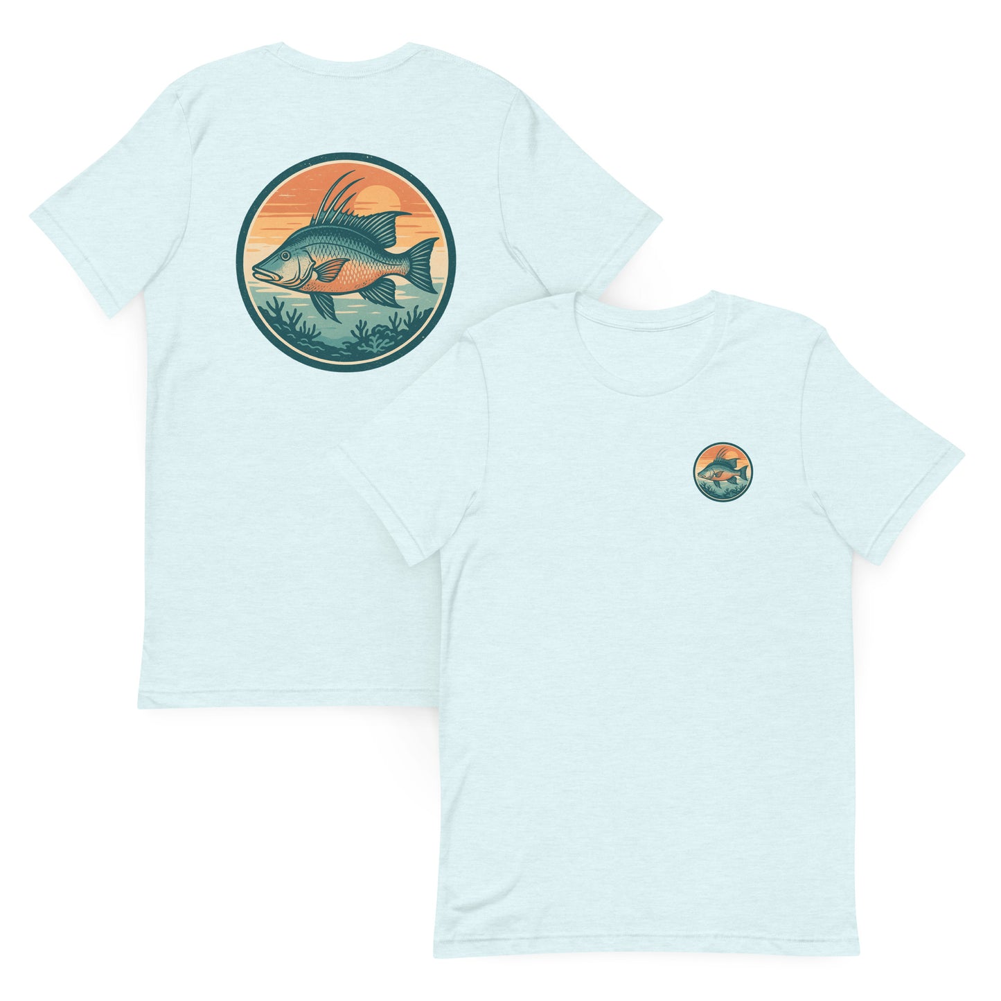 Hogfish at Sunset - The Everyday Coastal Tee (Unisex Crew Neck)