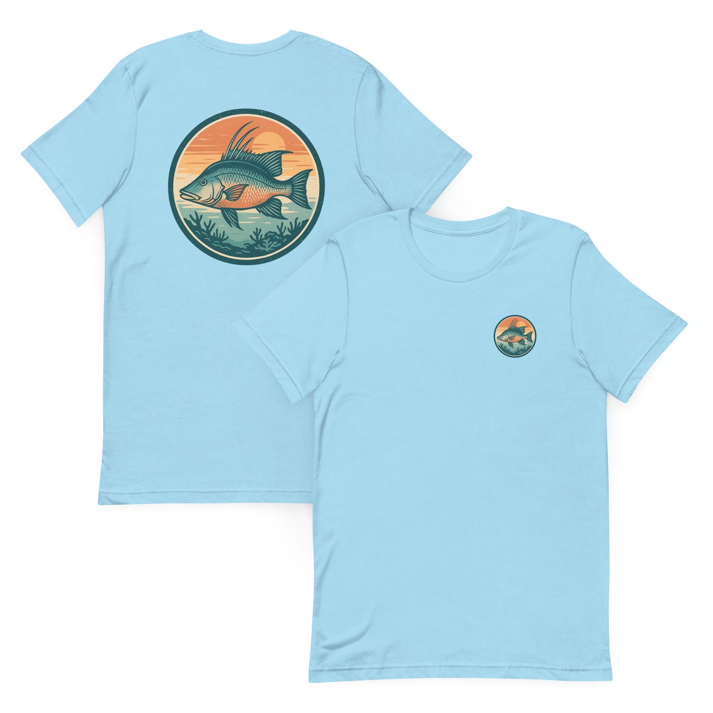 Hogfish at Sunset - The Everyday Coastal Tee (Unisex Crew Neck)