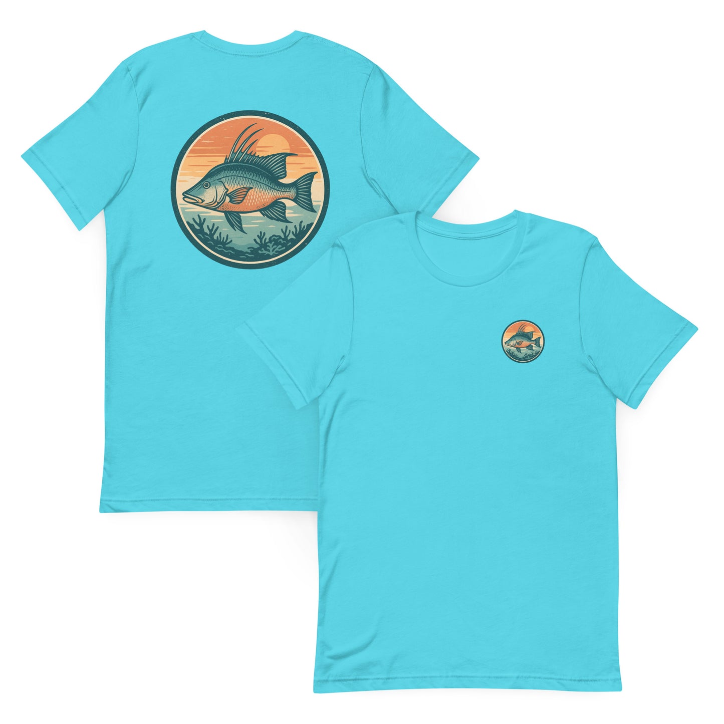 Hogfish at Sunset - The Everyday Coastal Tee (Unisex Crew Neck)