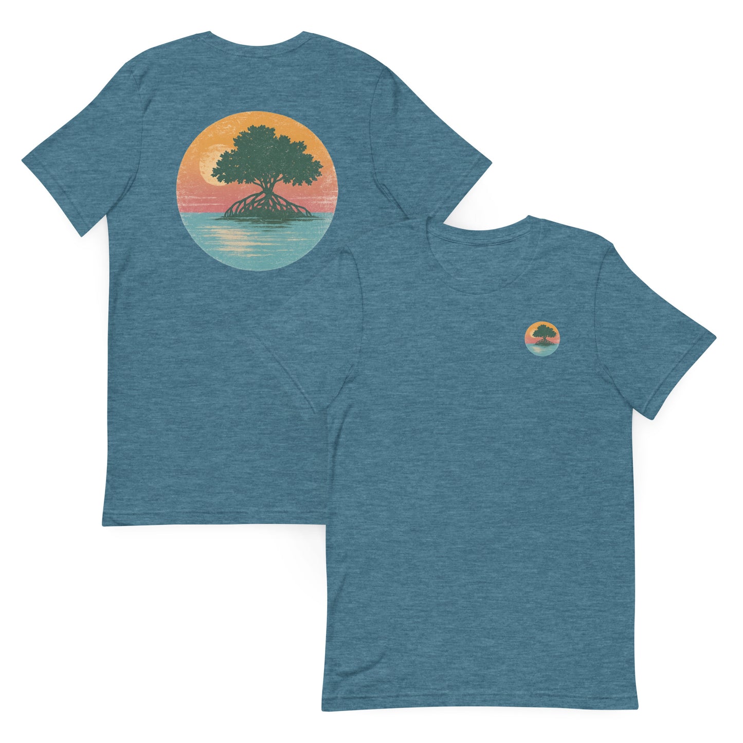 Mangrove Sunset - The Everyday Coastal Tee (Unisex Crew Neck)
