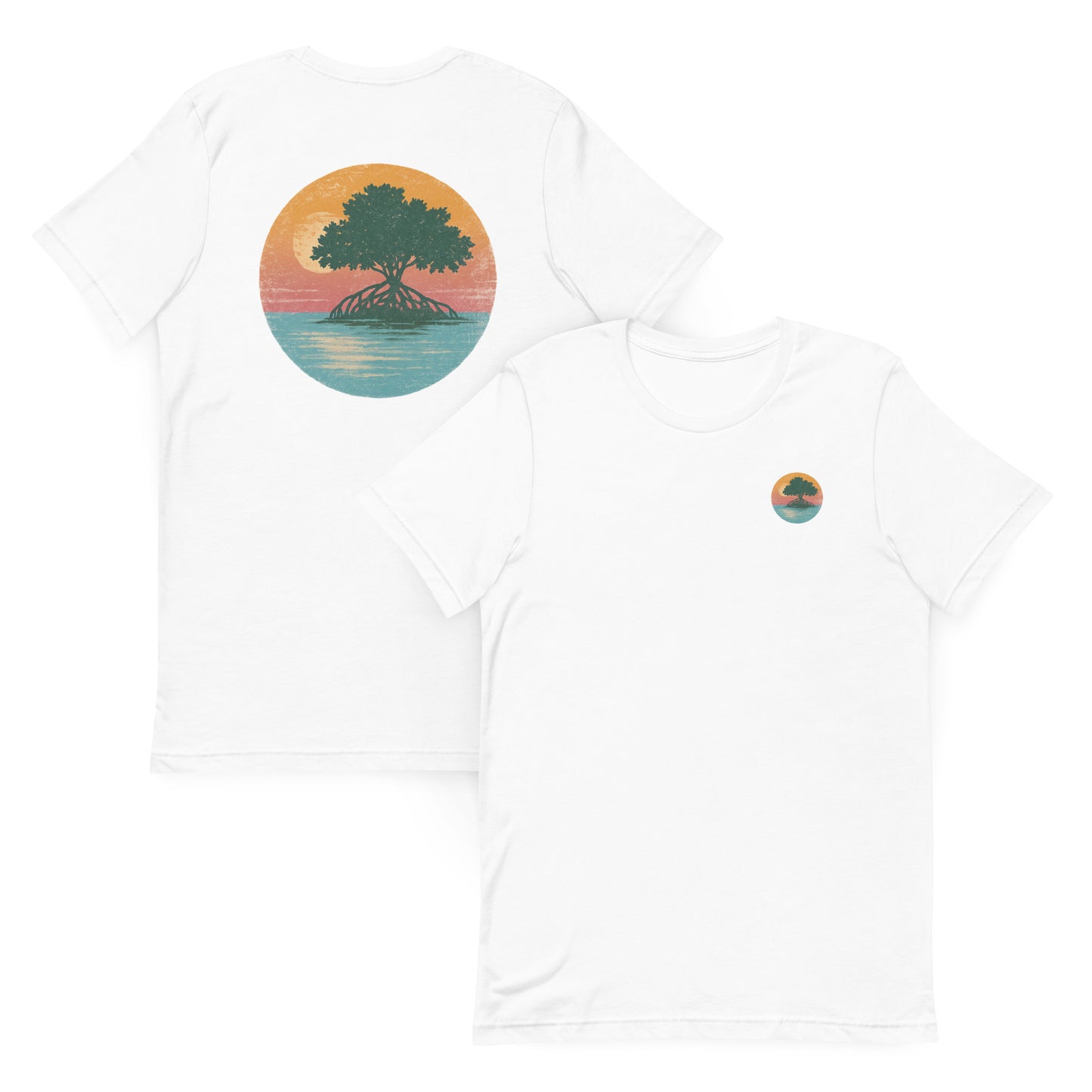 Mangrove Sunset - The Everyday Coastal Tee (Unisex Crew Neck)
