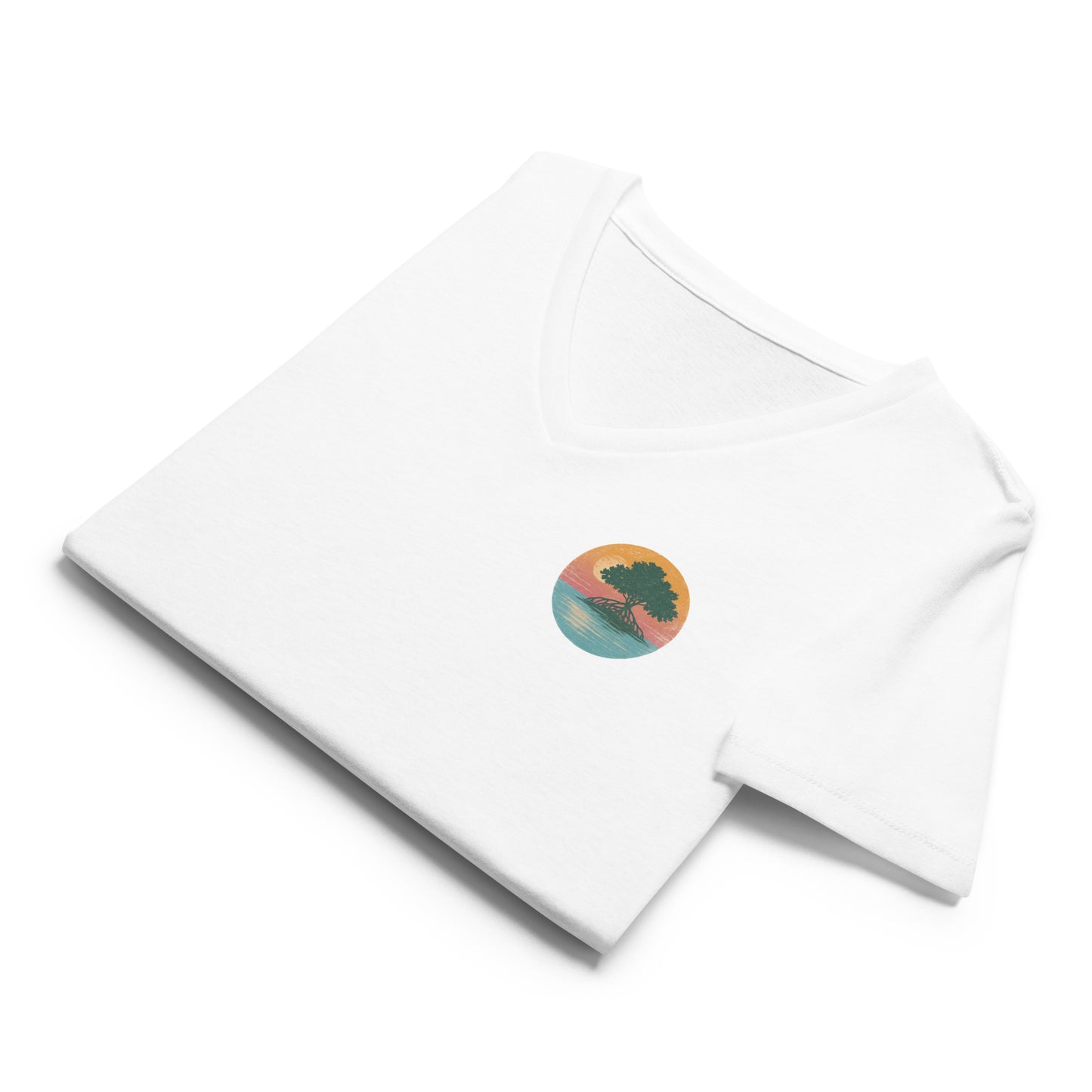 Mangrove Sunset – Women’s Premier Coastal V-Neck