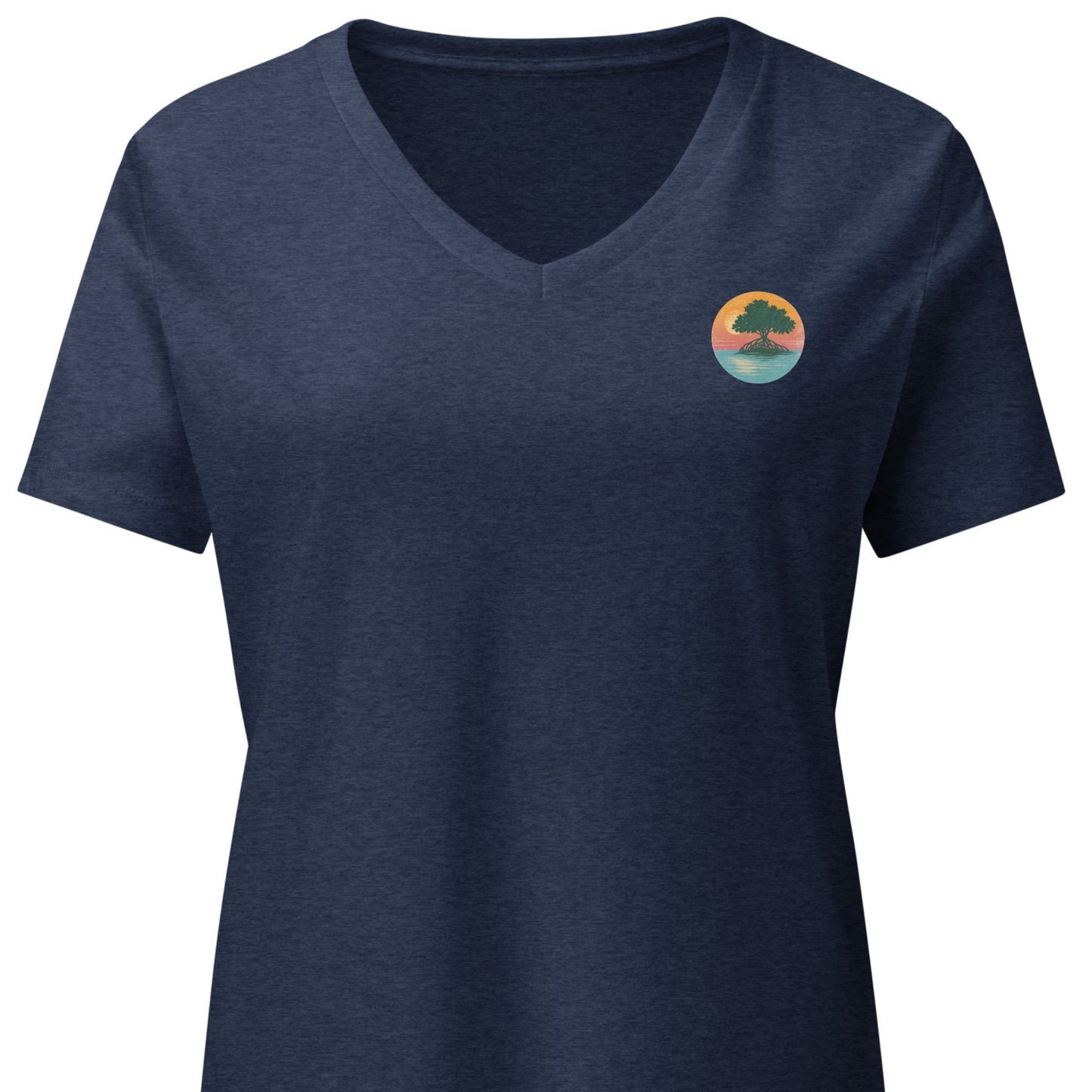 Mangrove Sunset – Women’s Premier Coastal V-Neck