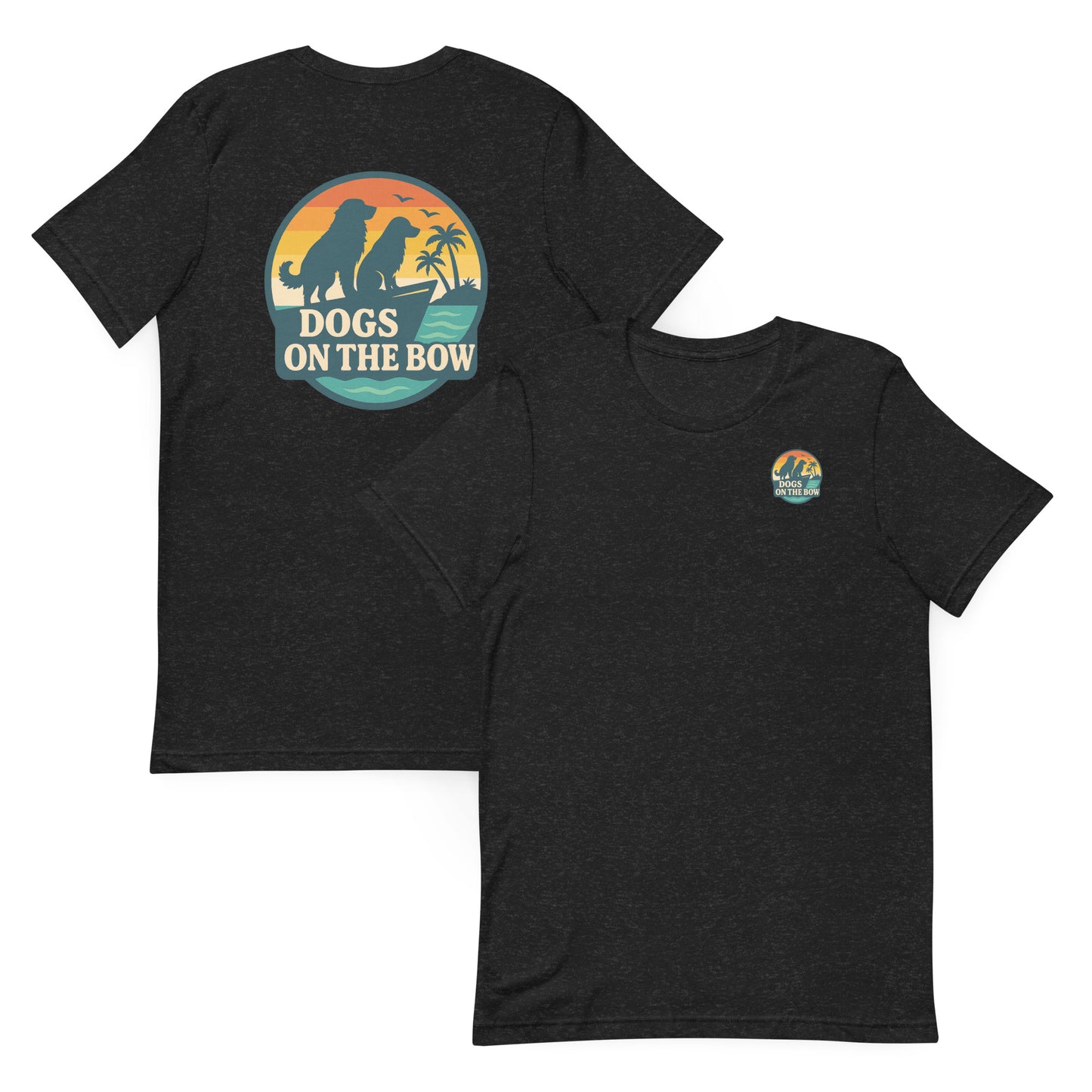 Retro DOB at Sunset  The Everyday Coastal Tee (Unisex Crew Neck)