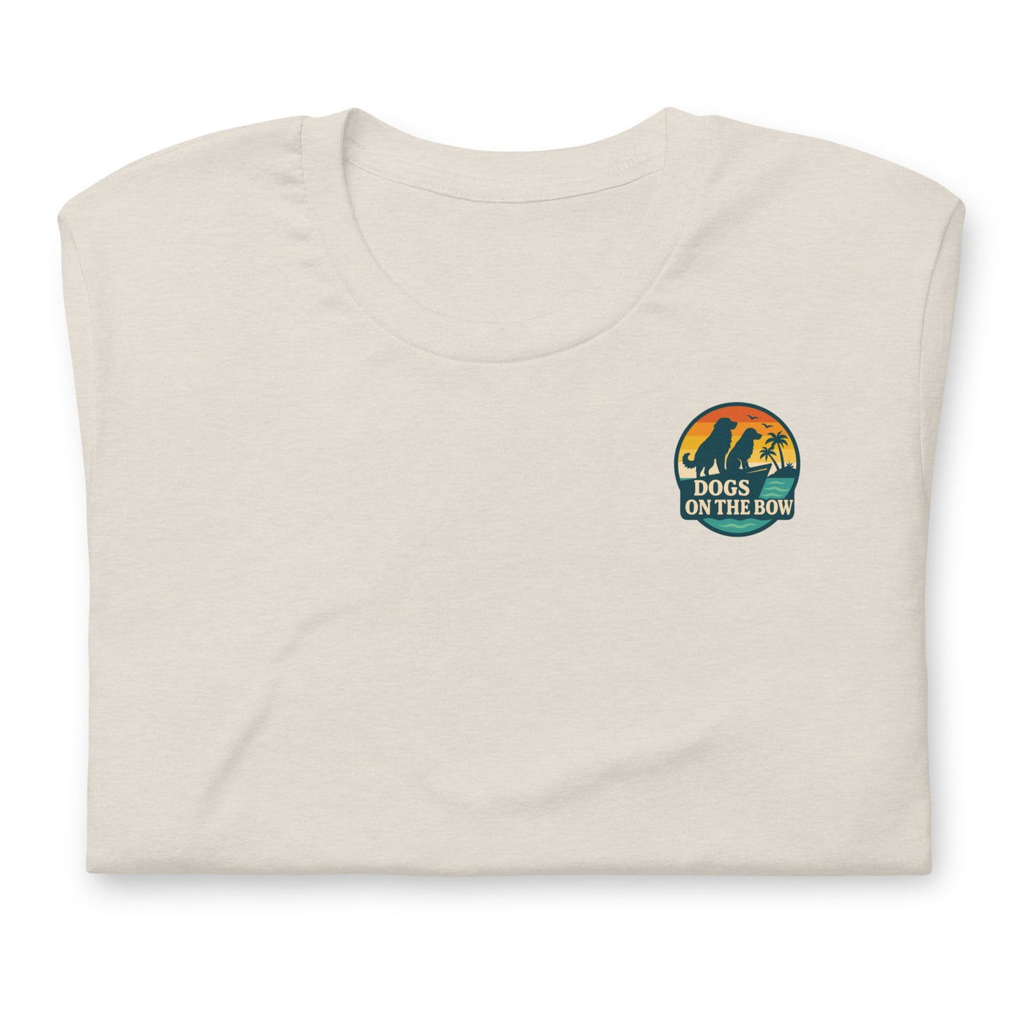 Retro DOB at Sunset  The Everyday Coastal Tee (Unisex Crew Neck)