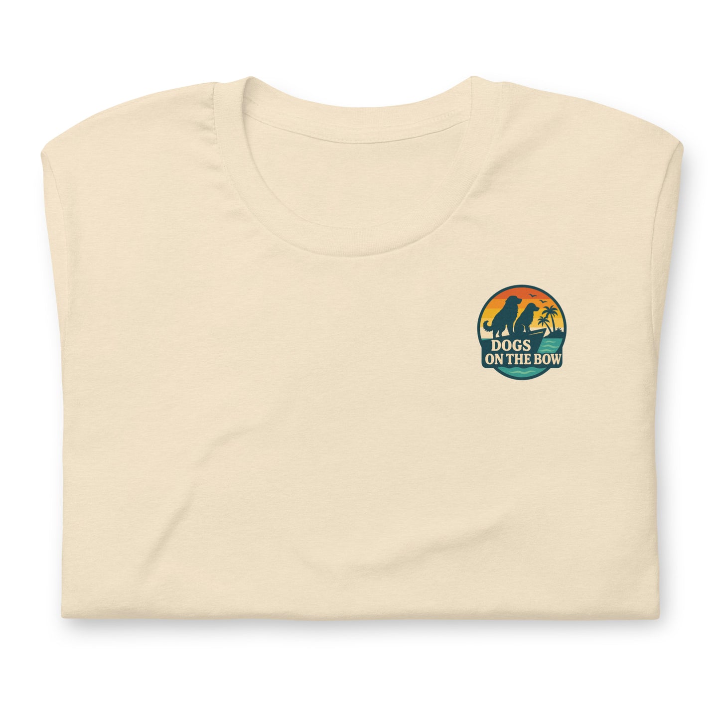 Retro DOB at Sunset  The Everyday Coastal Tee (Unisex Crew Neck)