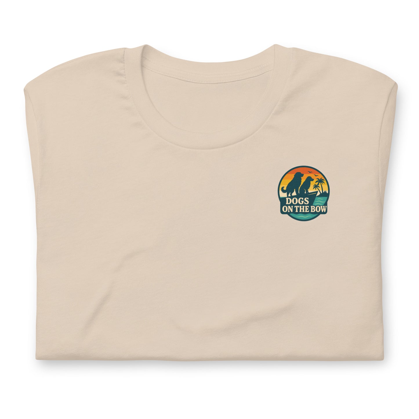 Retro DOB at Sunset  The Everyday Coastal Tee (Unisex Crew Neck)