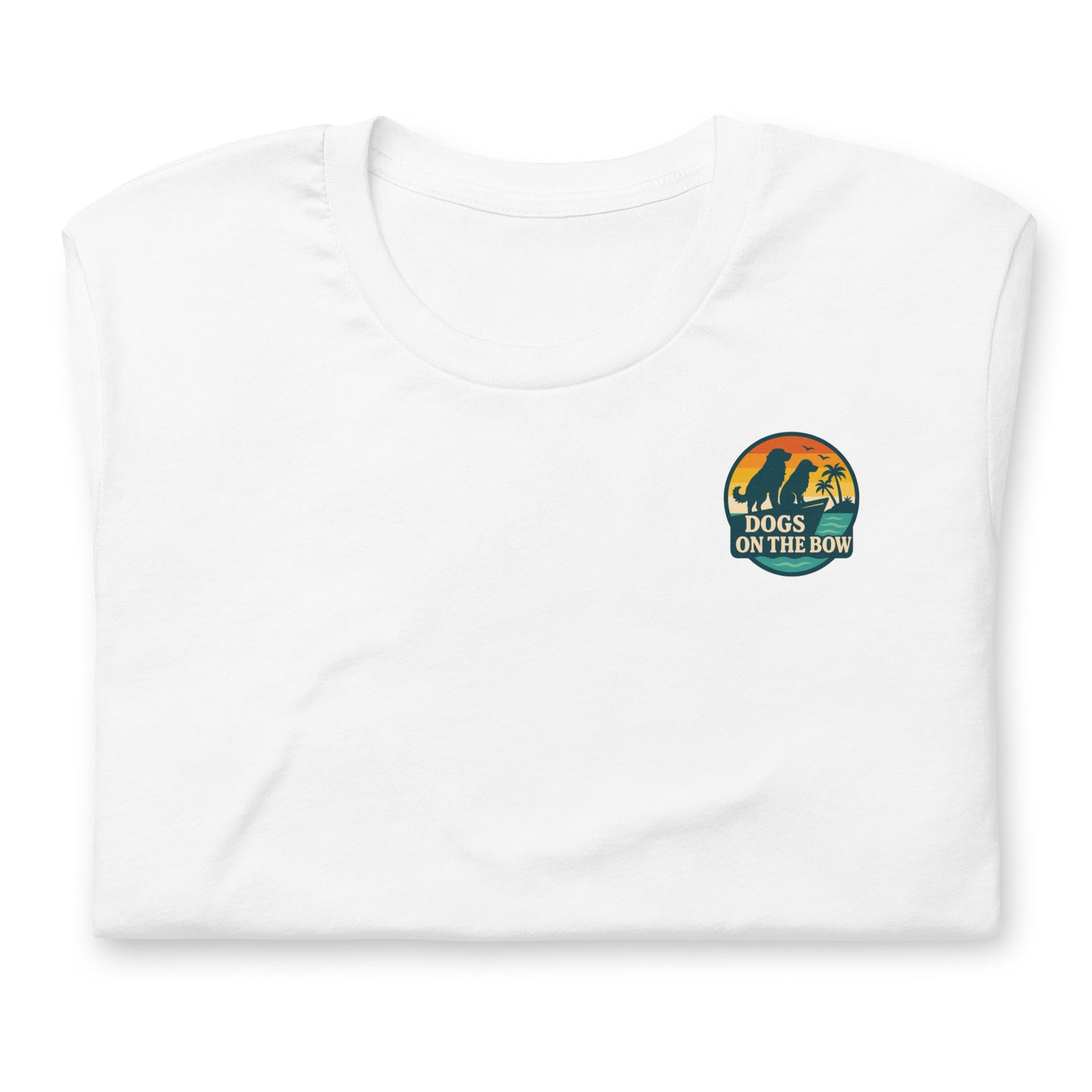 Retro DOB at Sunset  The Everyday Coastal Tee (Unisex Crew Neck)