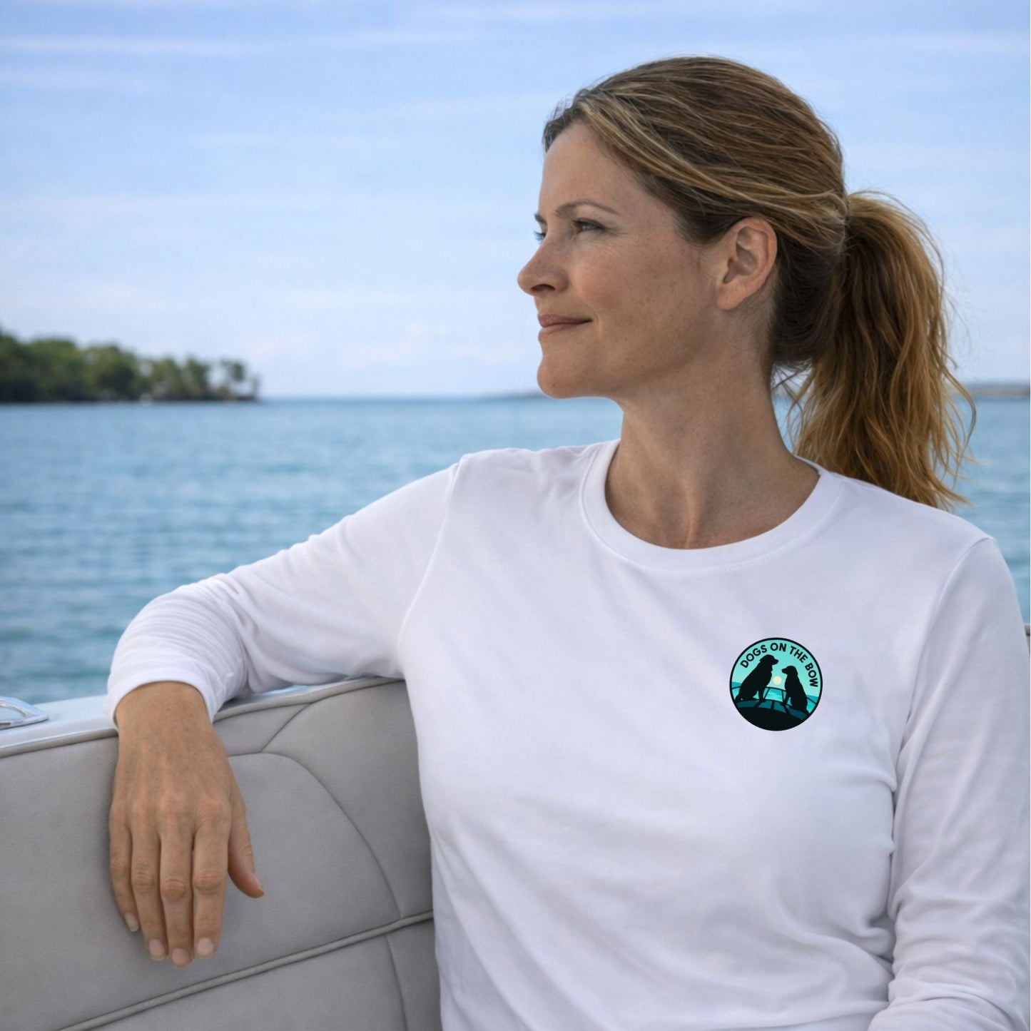 Classic DOB (Aqua) - Women’s DOB Performance Sun Shirt