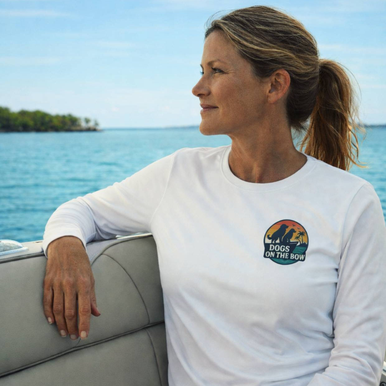 Retro DOB at Sunset – DOB Performance Sun Shirt