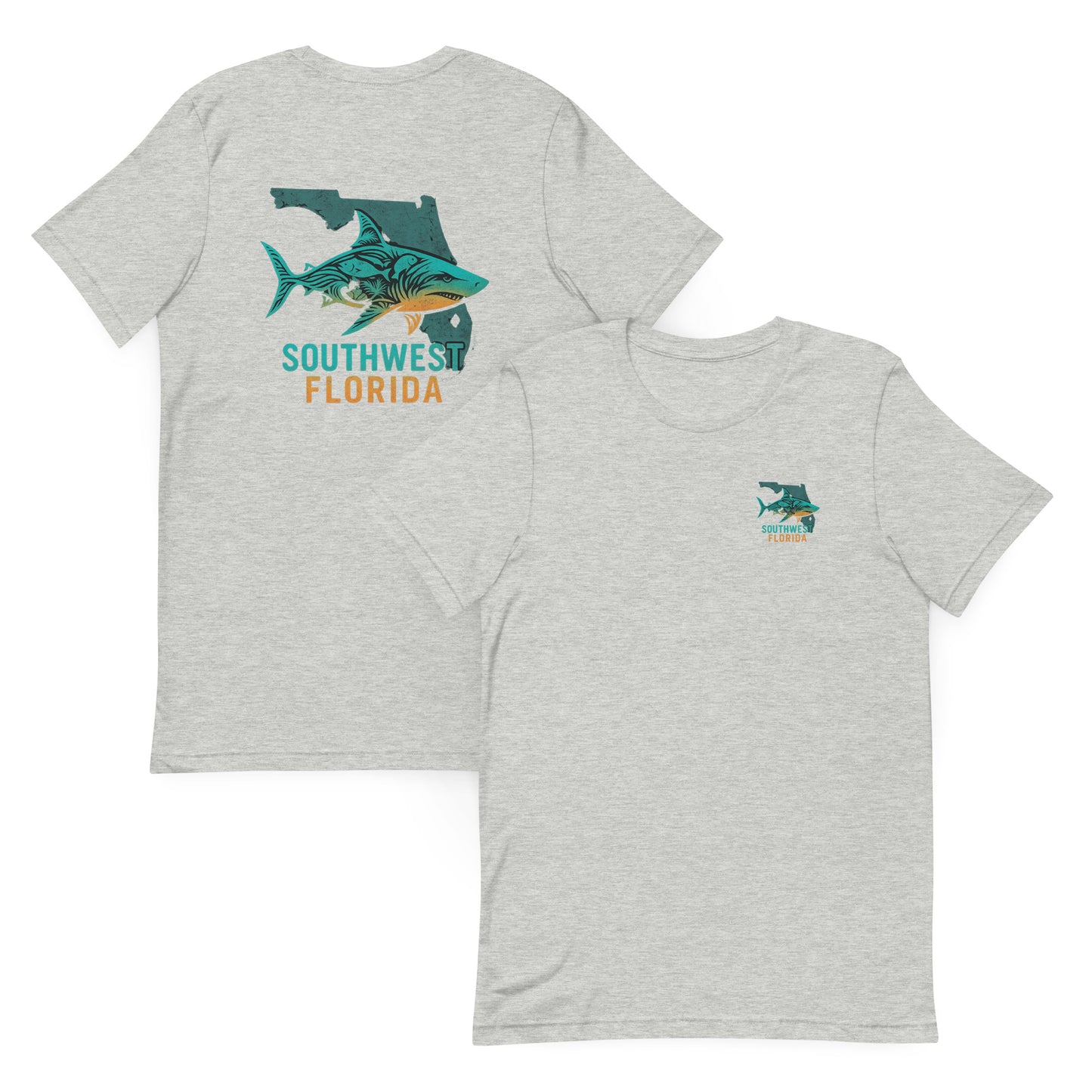 SW Florida Shark  The Everyday Coastal Tee (Unisex Crew Neck)