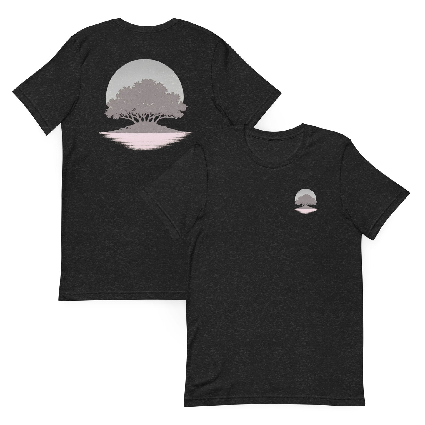 Silver Mangrove at Twilight - The Everyday Coastal Tee (Unisex Crew Neck)