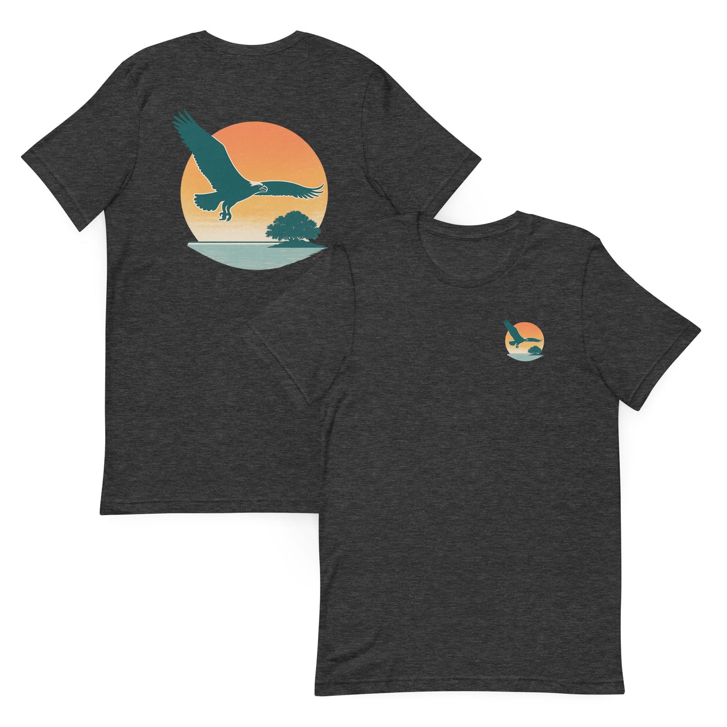 Osprey at Sunset - The Everyday Coastal Tee (Unisex Crew Neck)
