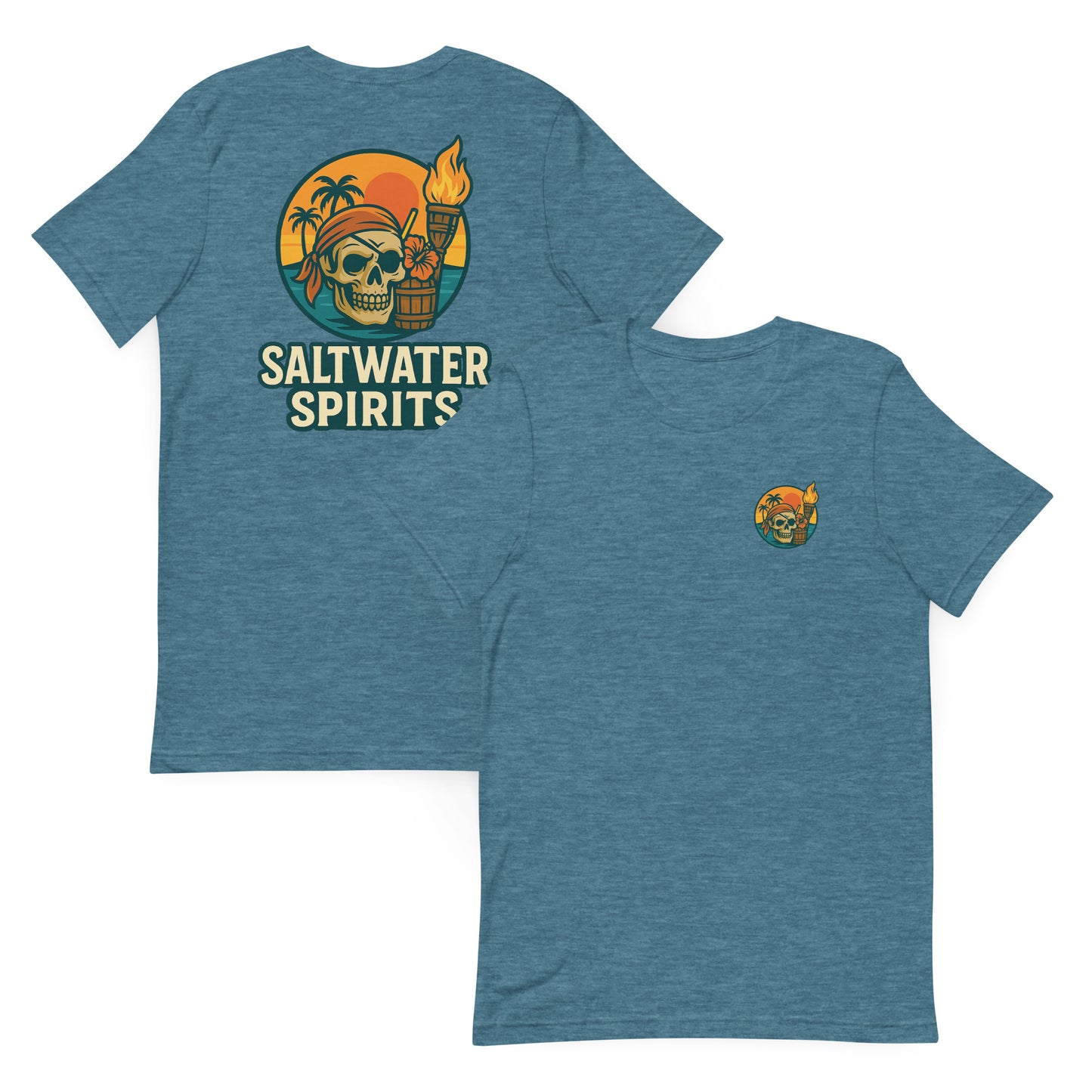 Saltwater Spirits  The Everyday Coastal Tee (Unisex Crew Neck)