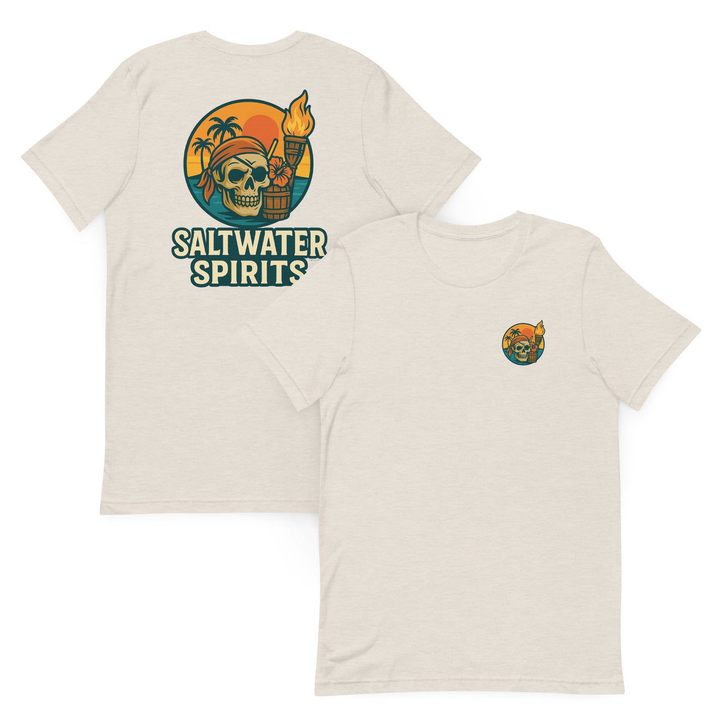 Saltwater Spirits  The Everyday Coastal Tee (Unisex Crew Neck)