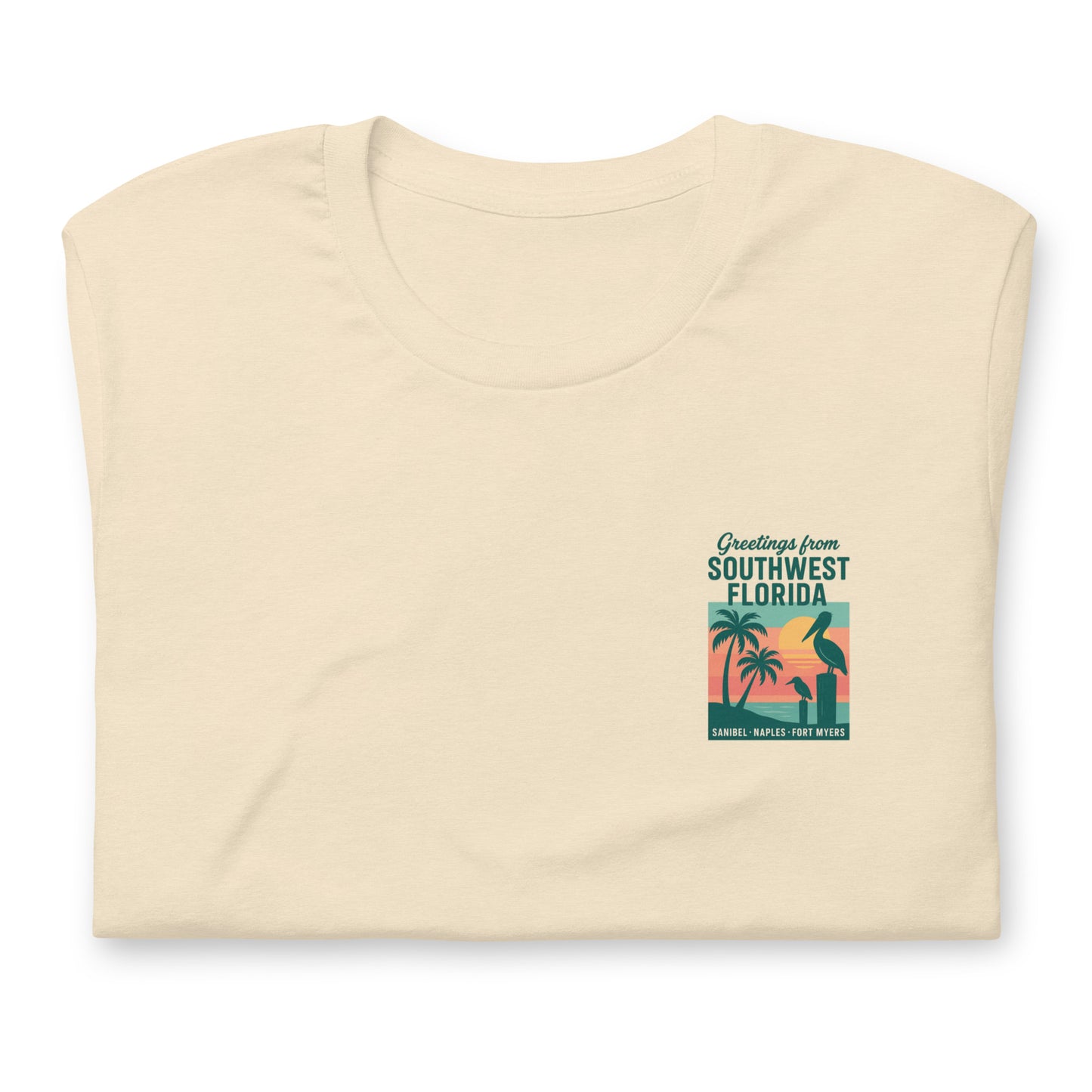 Greetings from Southwest Florida - The Everyday Coastal Tee (Unisex Crew Neck)