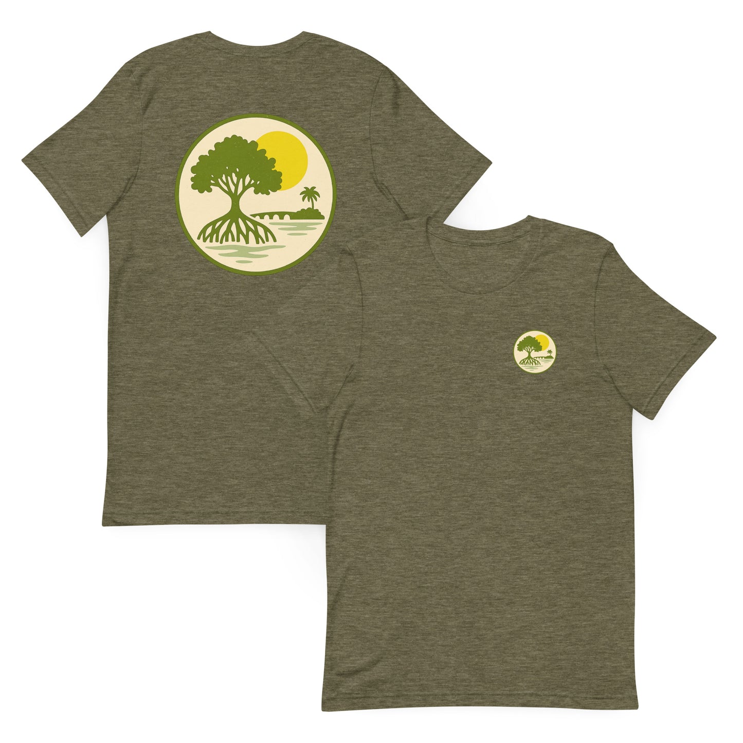 Mangrove Sunset  The Everyday Coastal Tee (Unisex Crew Neck)