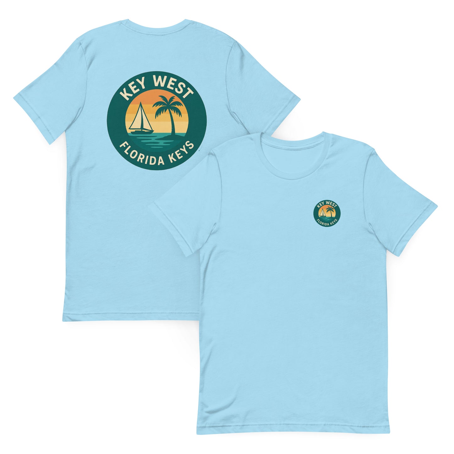 Florida Keys Sunset - The Everyday Coastal Tee (Unisex Crew Neck)