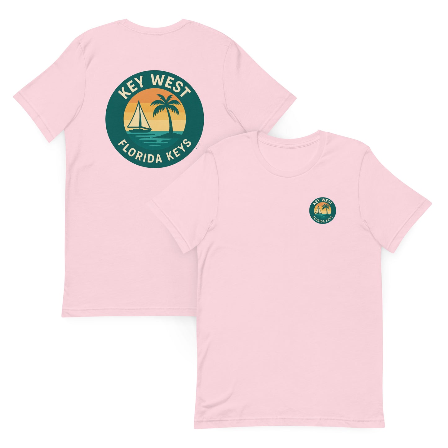 Florida Keys Sunset - The Everyday Coastal Tee (Unisex Crew Neck)