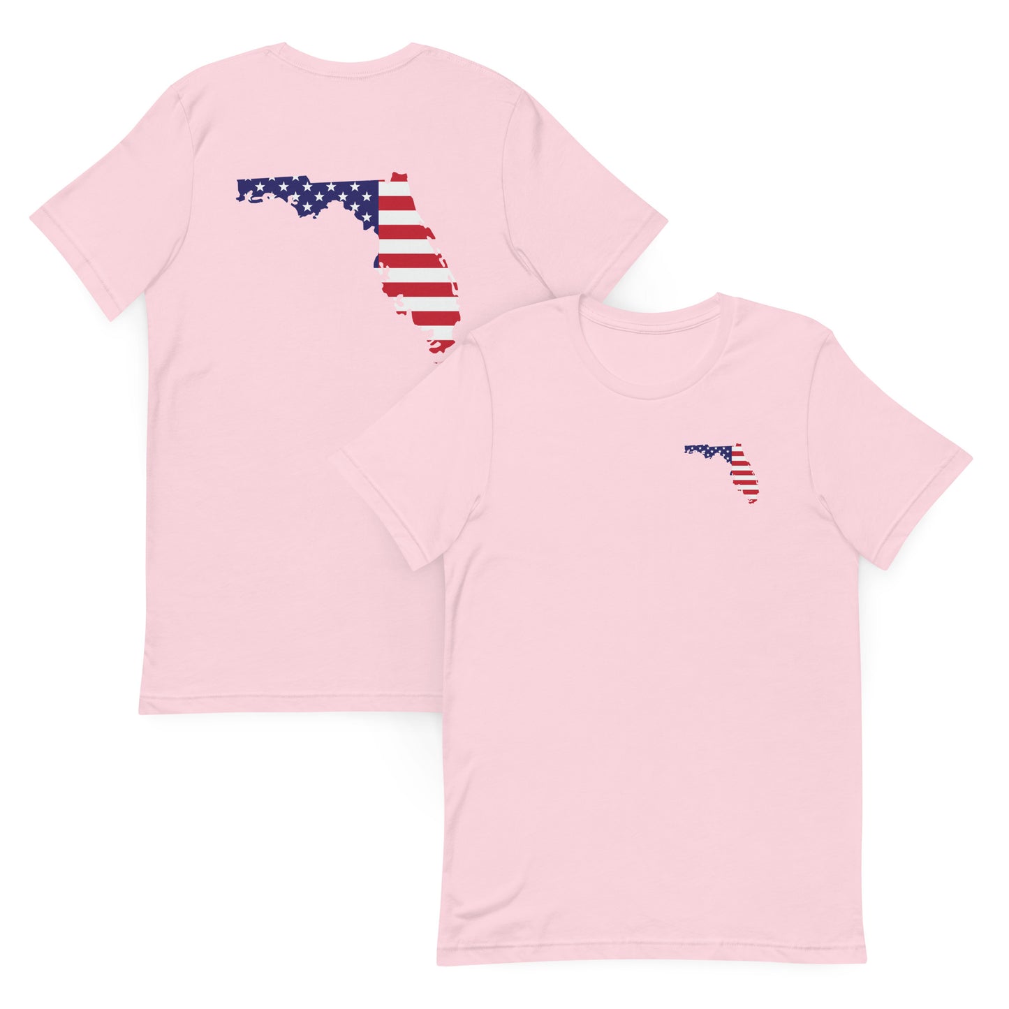 Red, White & Blue Florida  The Everyday Coastal Tee (Unisex Crew Neck)