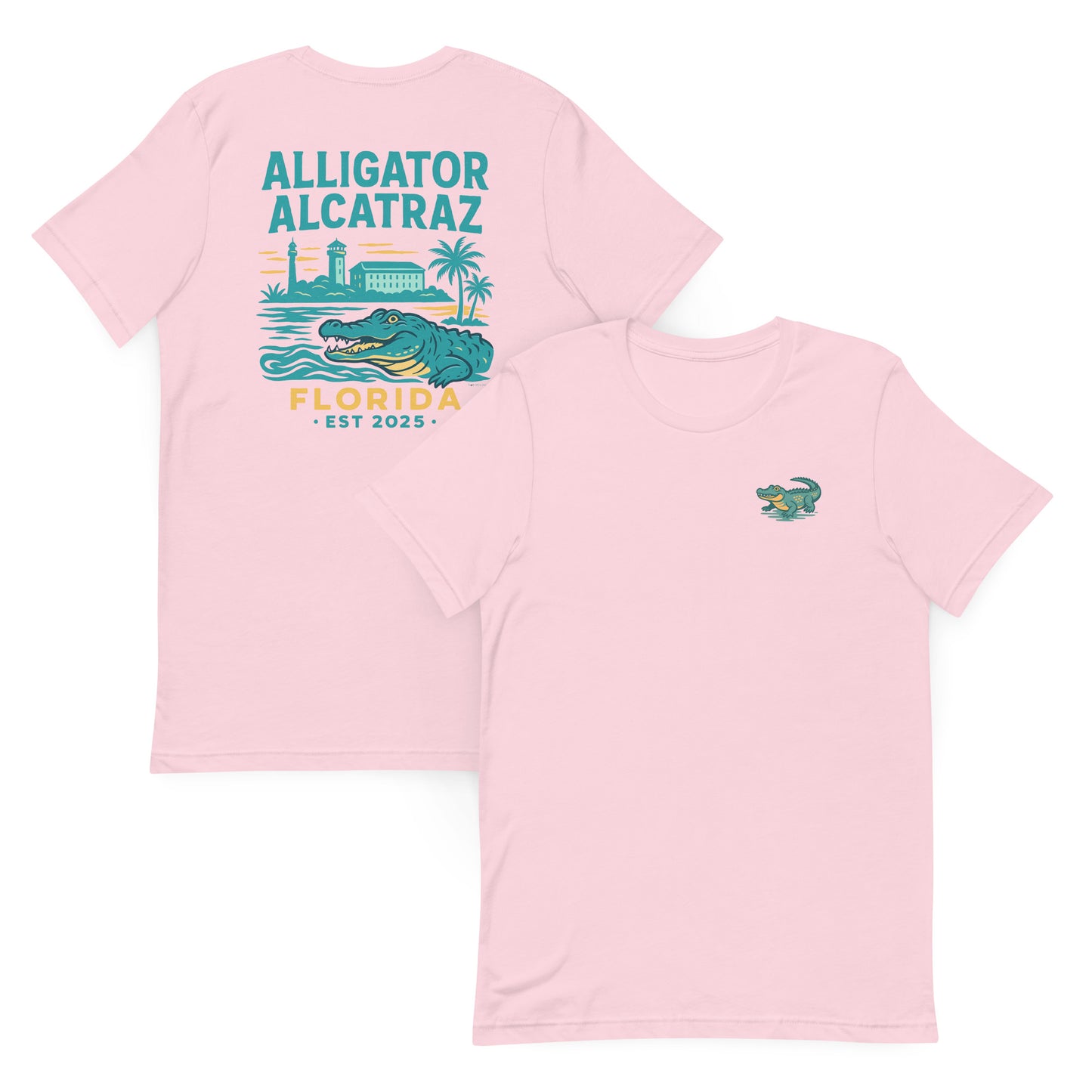 Alligator Alcatraz  The Everyday Coastal Tee (Unisex Crew Neck)