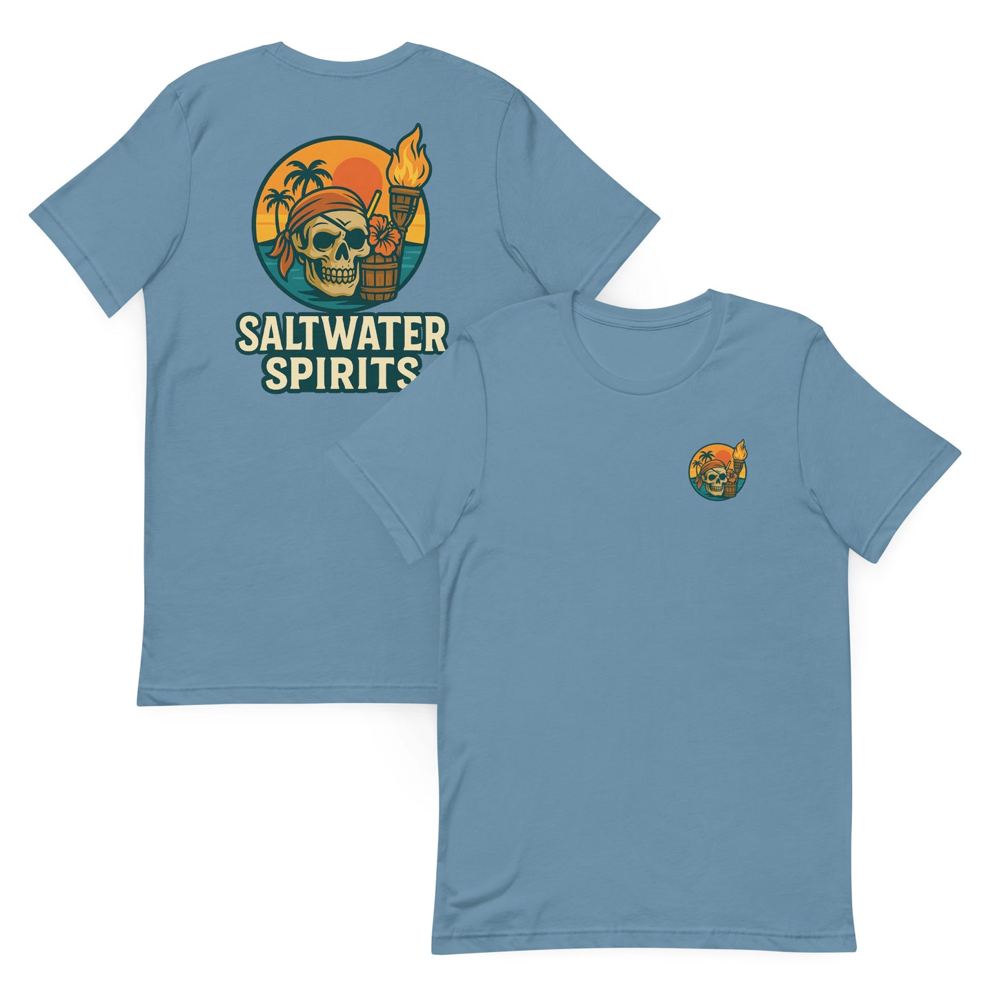 Saltwater Spirits  The Everyday Coastal Tee (Unisex Crew Neck)