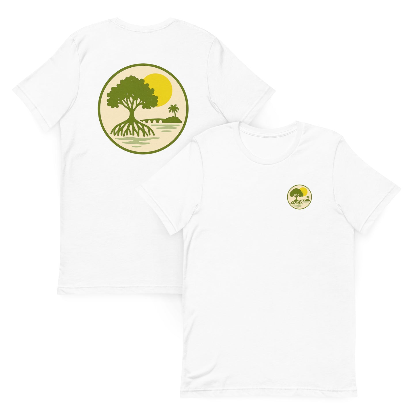 Mangrove Sunset  The Everyday Coastal Tee (Unisex Crew Neck)