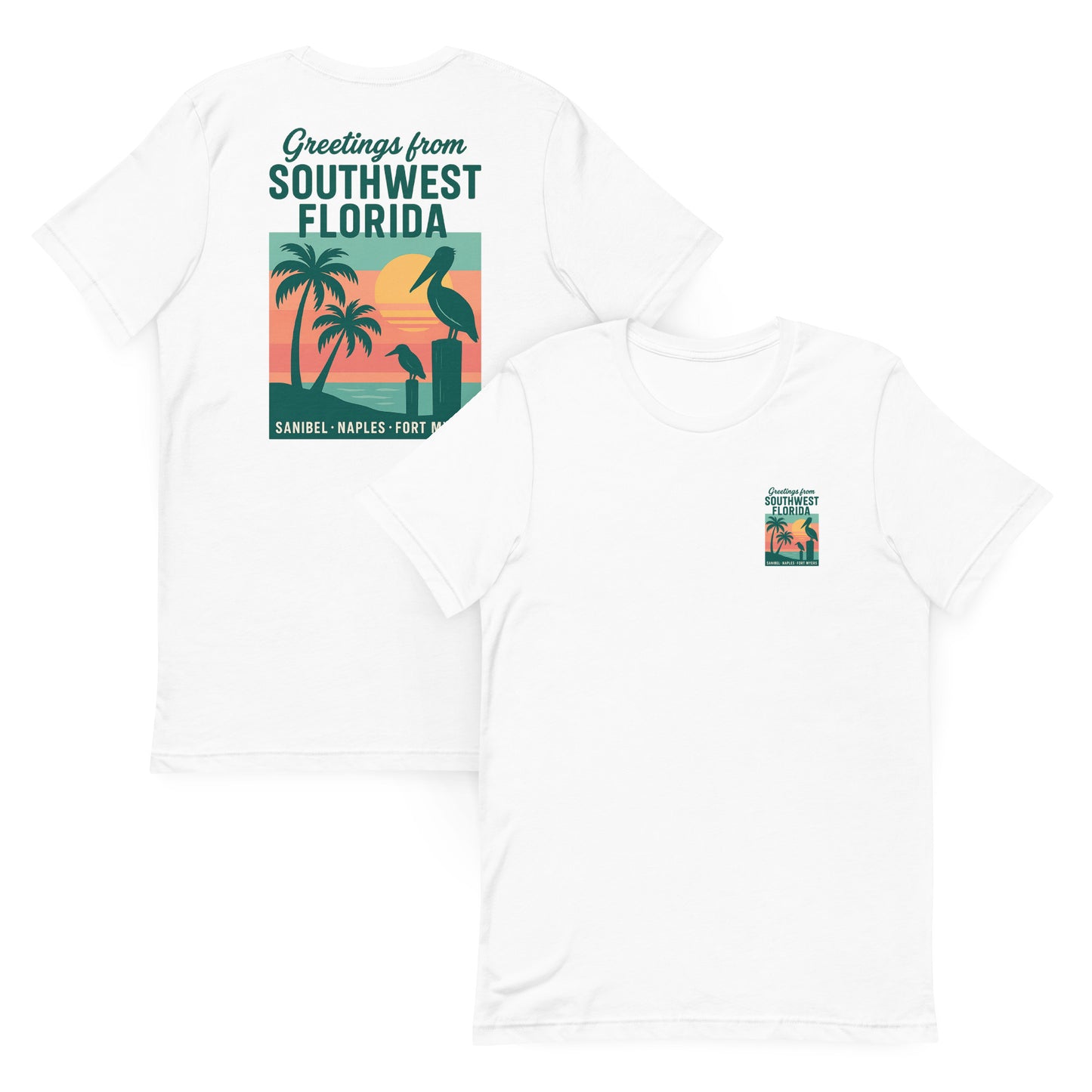 Key West Greetings - The Everyday Coastal Tee (Unisex Crew Neck)