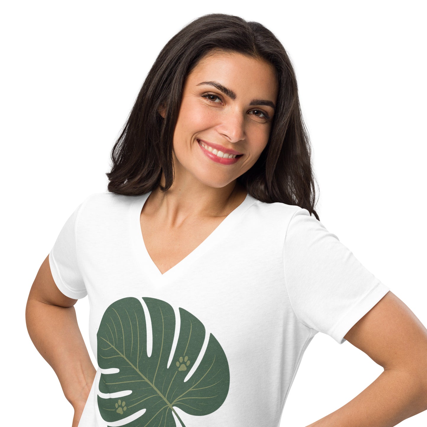 Hidden Paws  Women’s - Whimsical Coastal V-Neck
