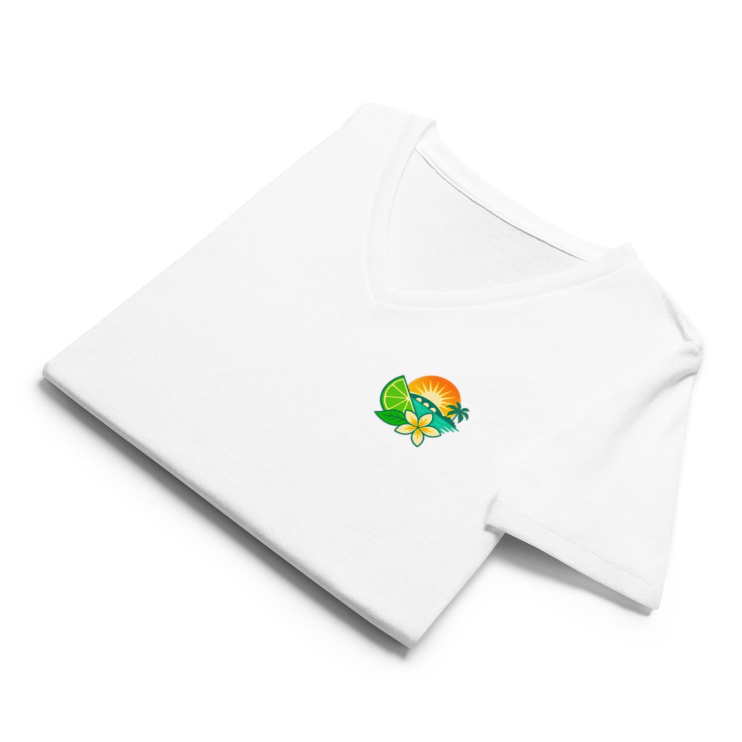 Sunset at 7-Mile - Women’s Whimsical Coastal V-Neck