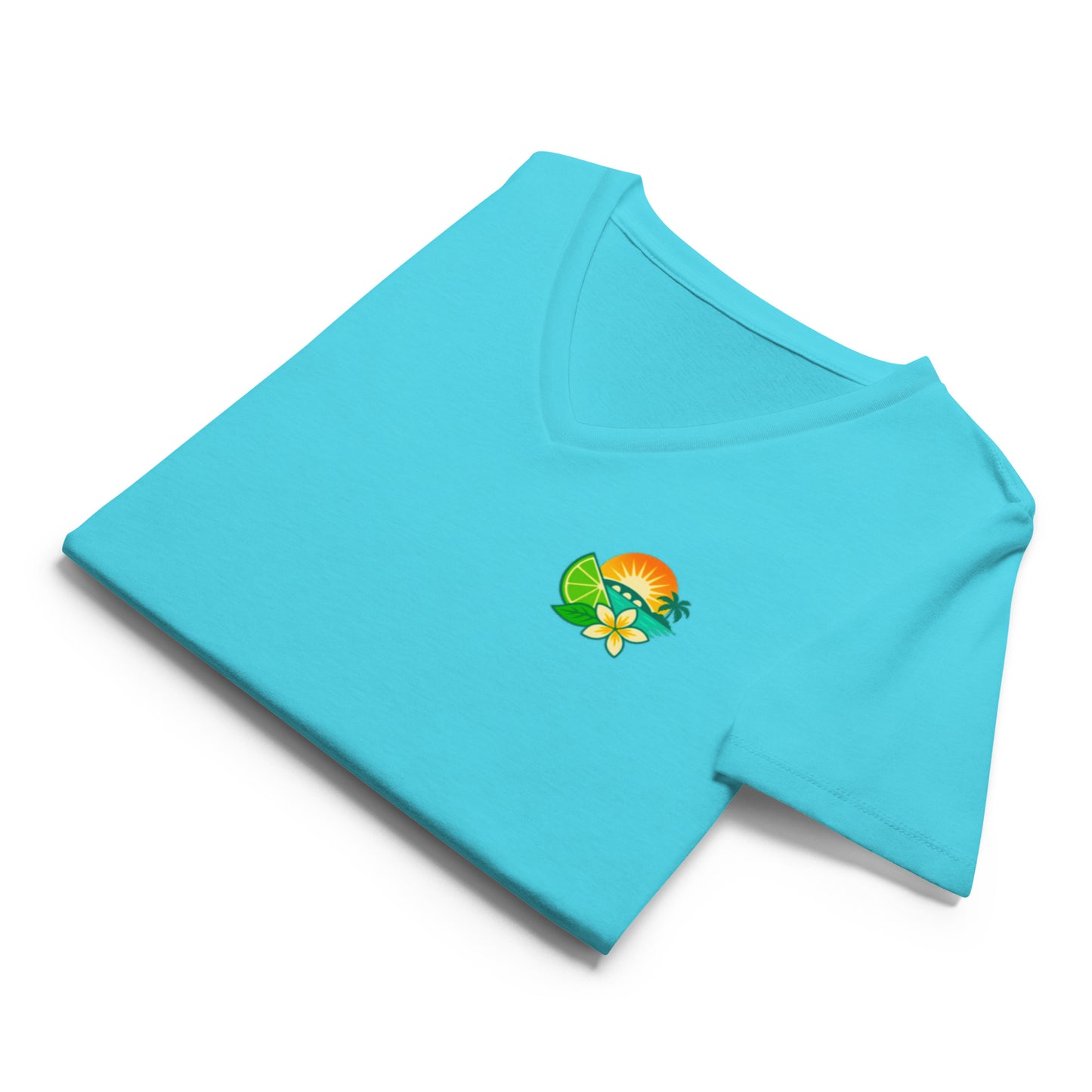 Sunset at 7-Mile - Women’s Whimsical Coastal V-Neck