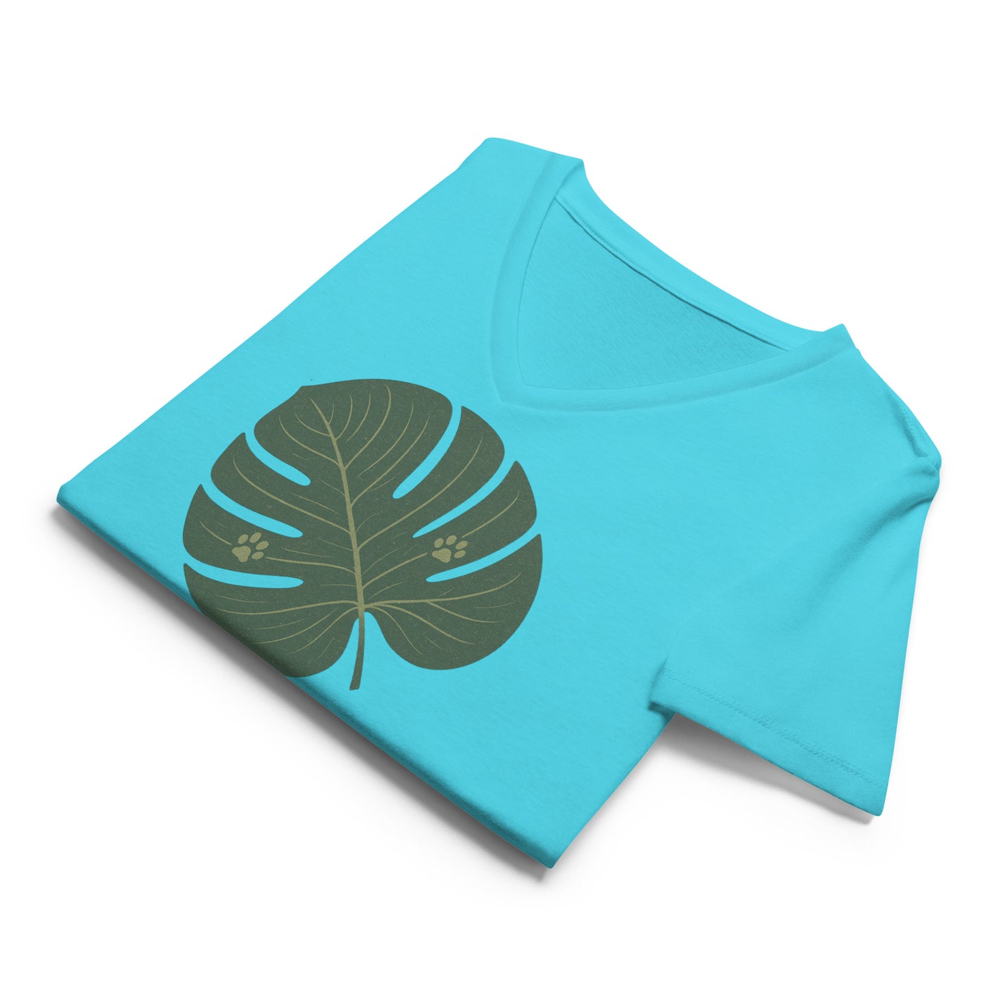 Hidden Paws  Women’s - Whimsical Coastal V-Neck